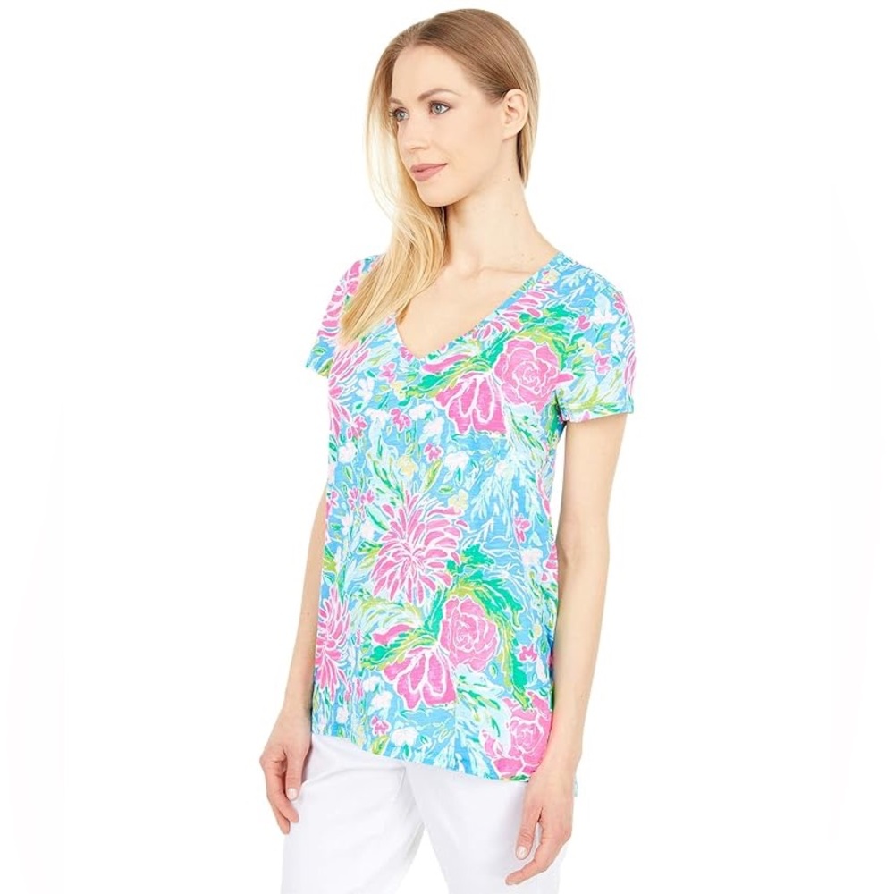 Lilly Pulitzer Etta V-Neck Top